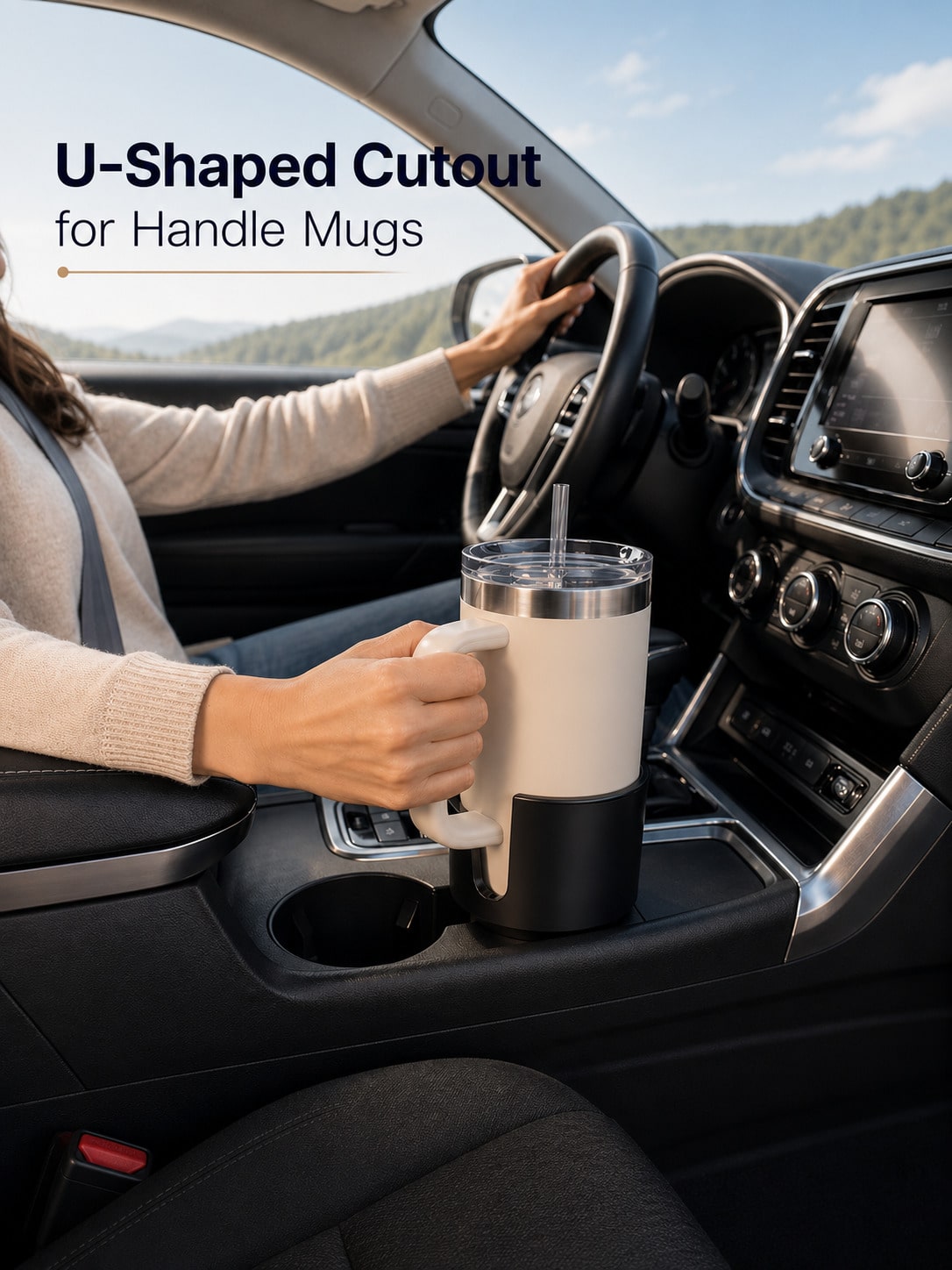 Water Bottle Holder - Adaptor Ekspansi Tempat Gelas Mobil untuk
