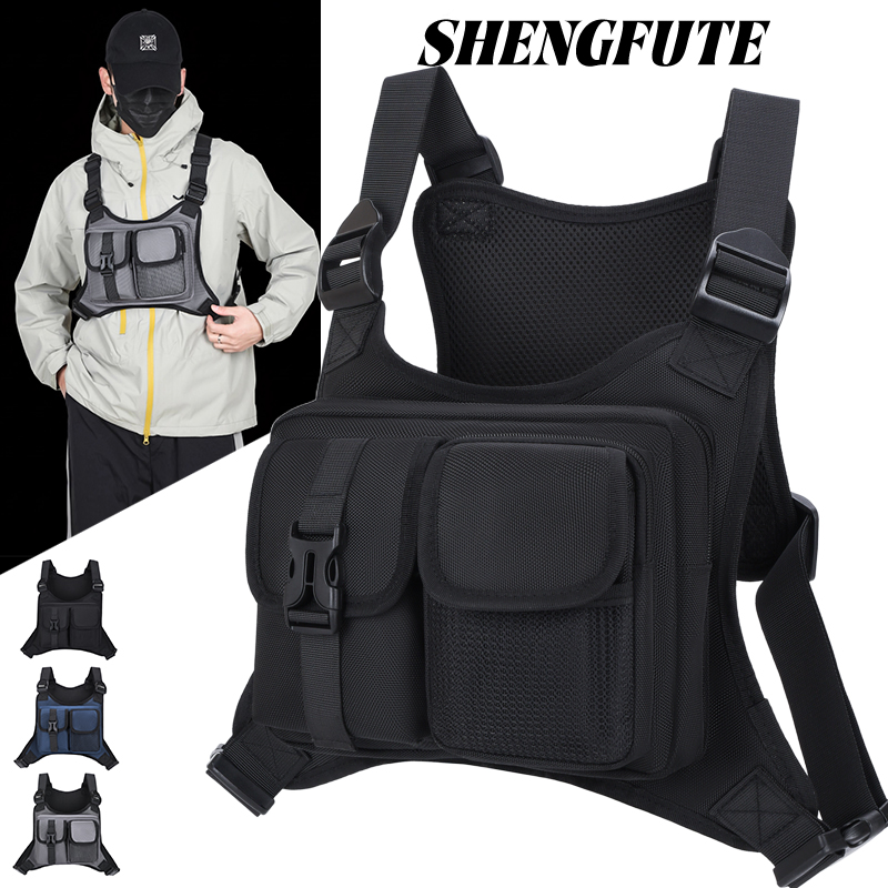Cycling Gear Tote - Tas Dada Taktis Pria Multi Kantong