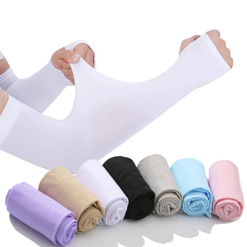 Cycling Gear Men - Lengan Pelindung Sinar Matahari dari Bahan