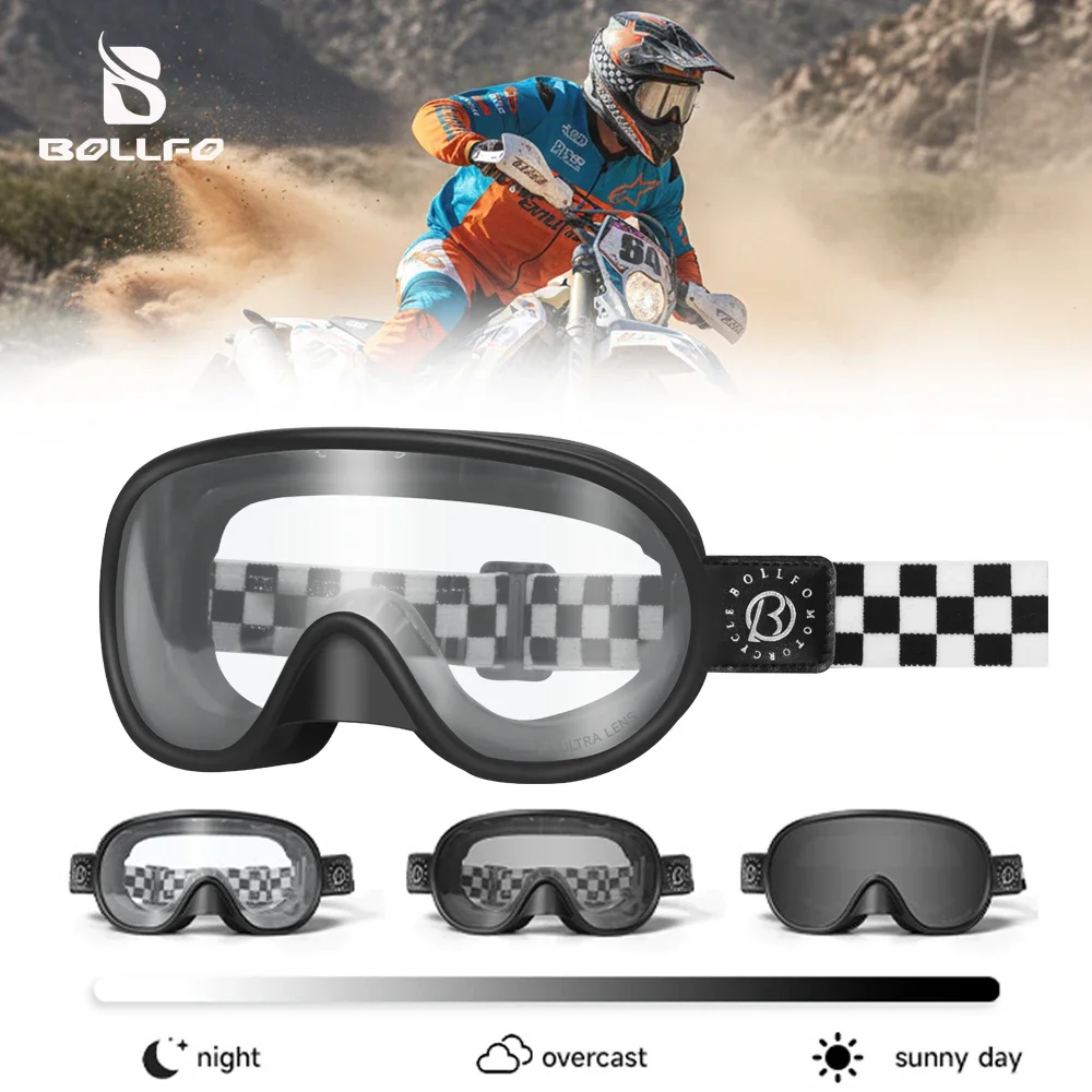 Vintage Cycling Gear - Kacamata Motor Vintage untuk Dipakai di