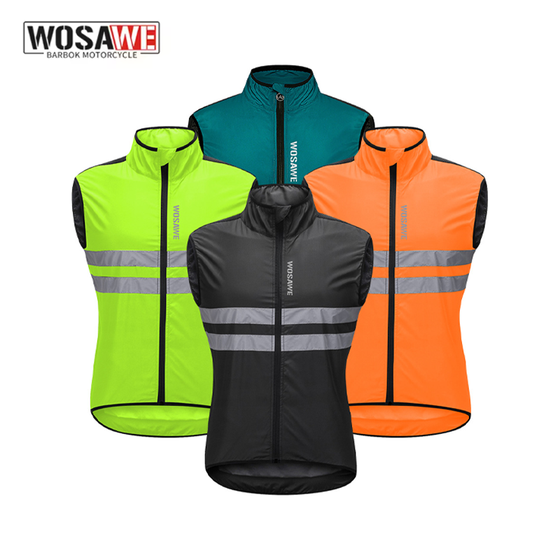 Cycling Gear Men - WOSAWE Rompi Bersepeda Pria Ringan, Dapat