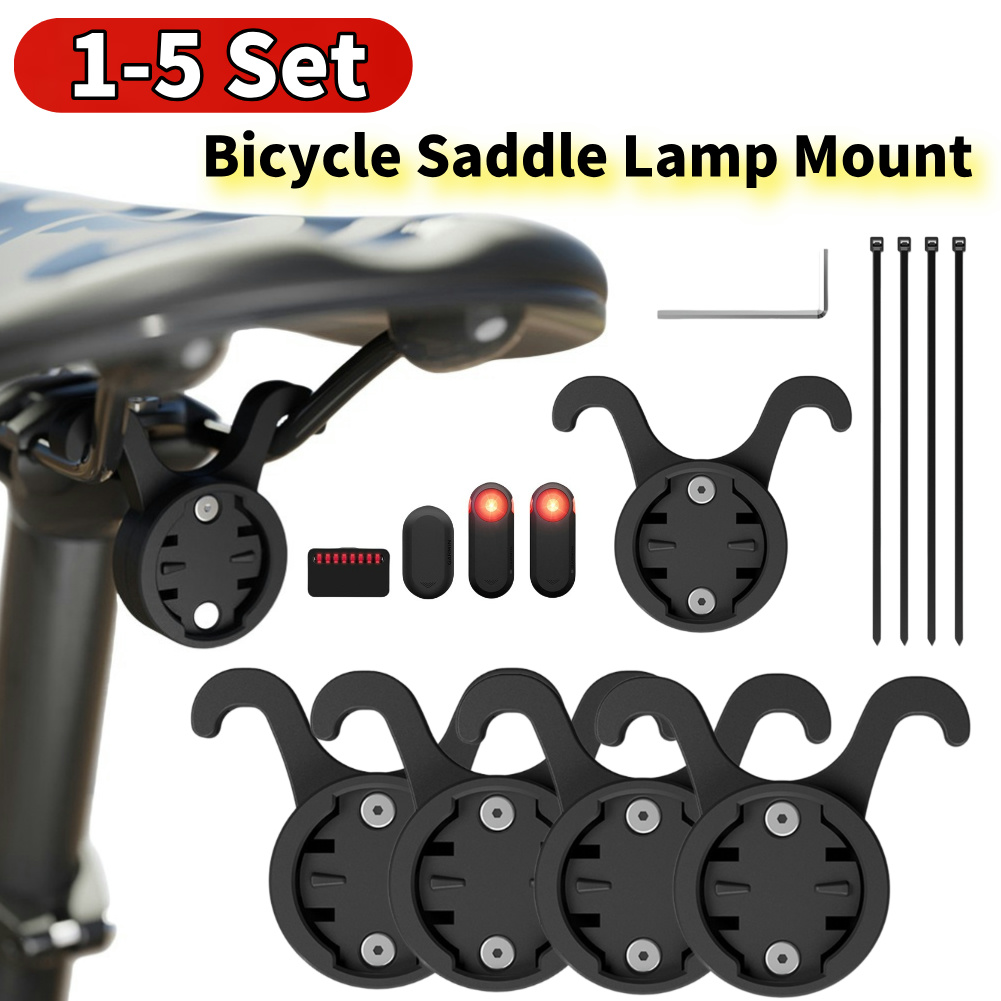 Bike Tail Light - 1-5Set Rak Sadel Lampu Belakang Sepeda