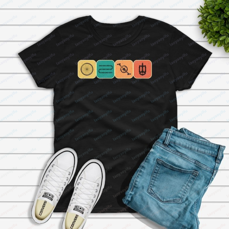 Vintage Cycling Gear - Kaos Sepeda, Kaos Bersepeda untuk Pria