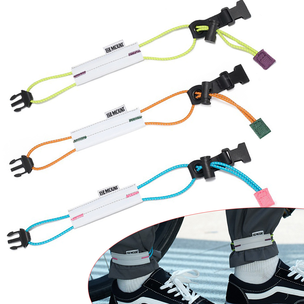 Cycling Gear Men - Tali Celana Bersepeda Reflektif, Tali Klip