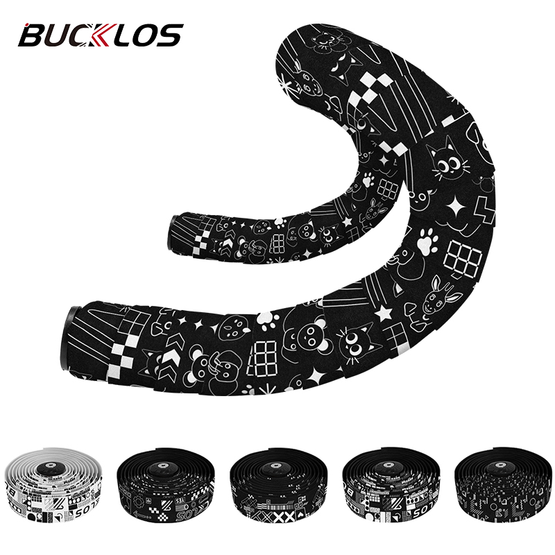 Bike Handlebar Tape - BUCKLOS pita setang sepeda balap anti-selip,