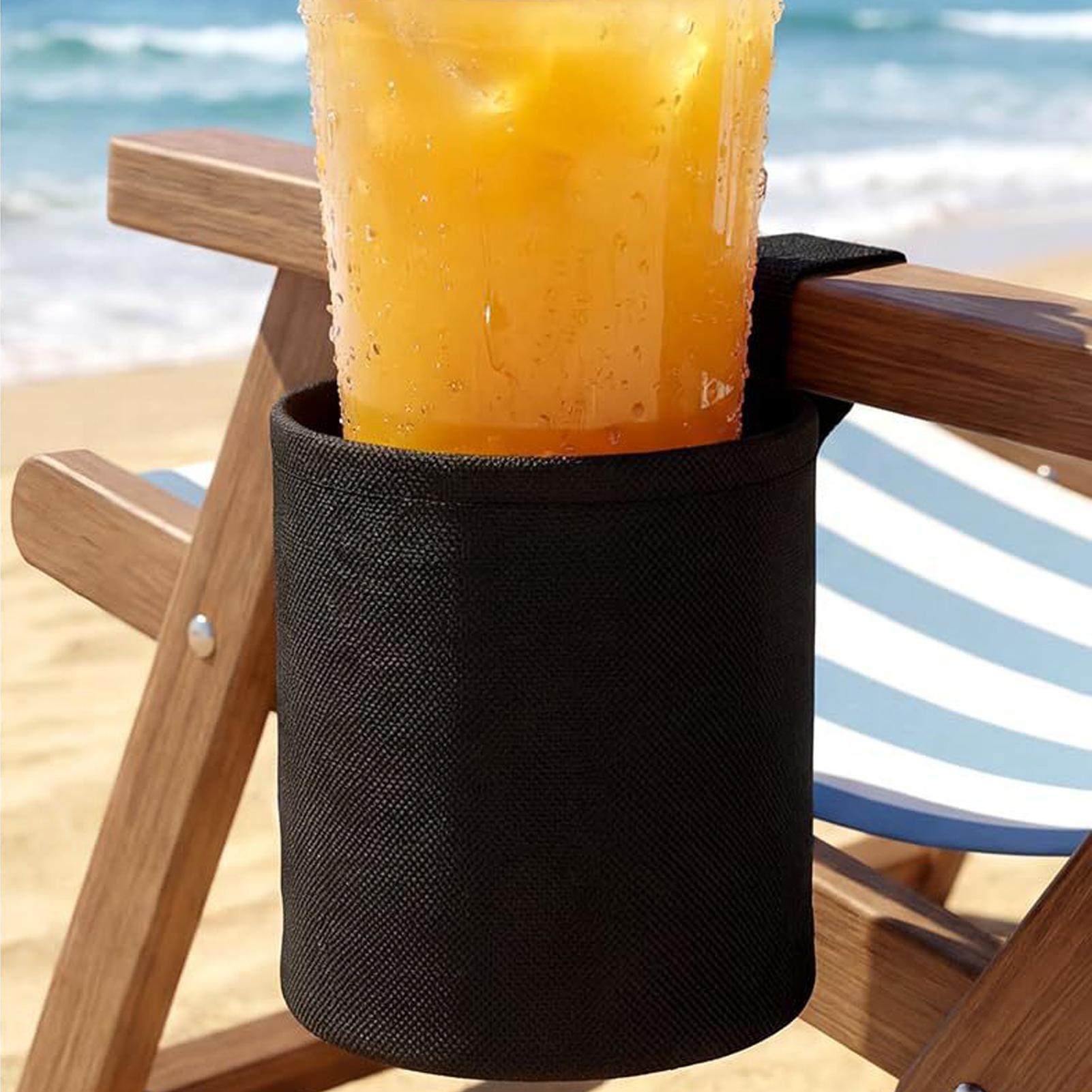Water Bottle Holder - Tempat Gelas Kursi Pantai 600d Kain