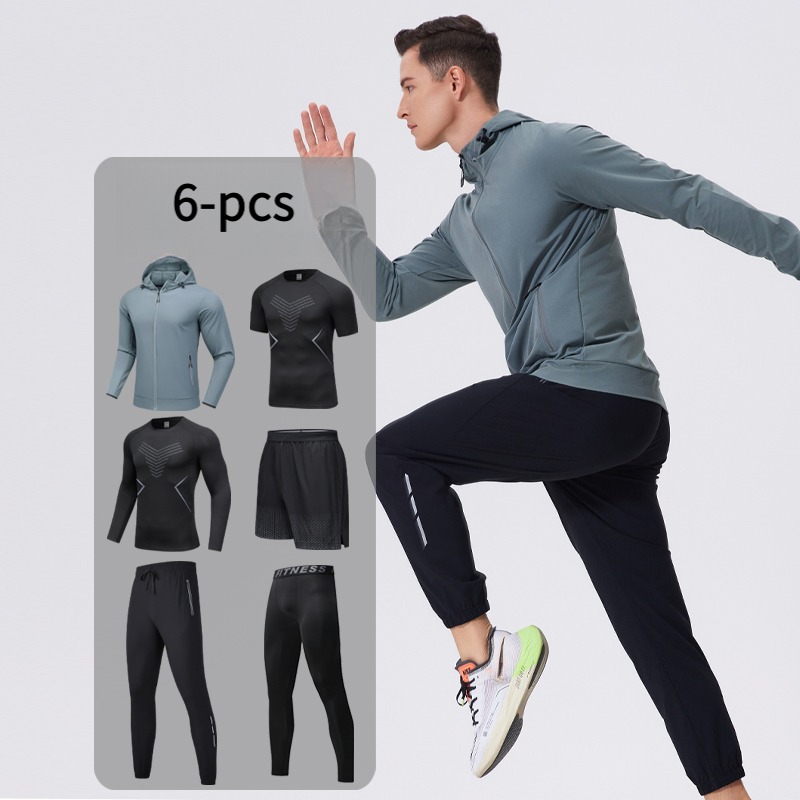 Setelan Olahraga Pria 6 Potong - Cycling Gear Men ulasan dan harga