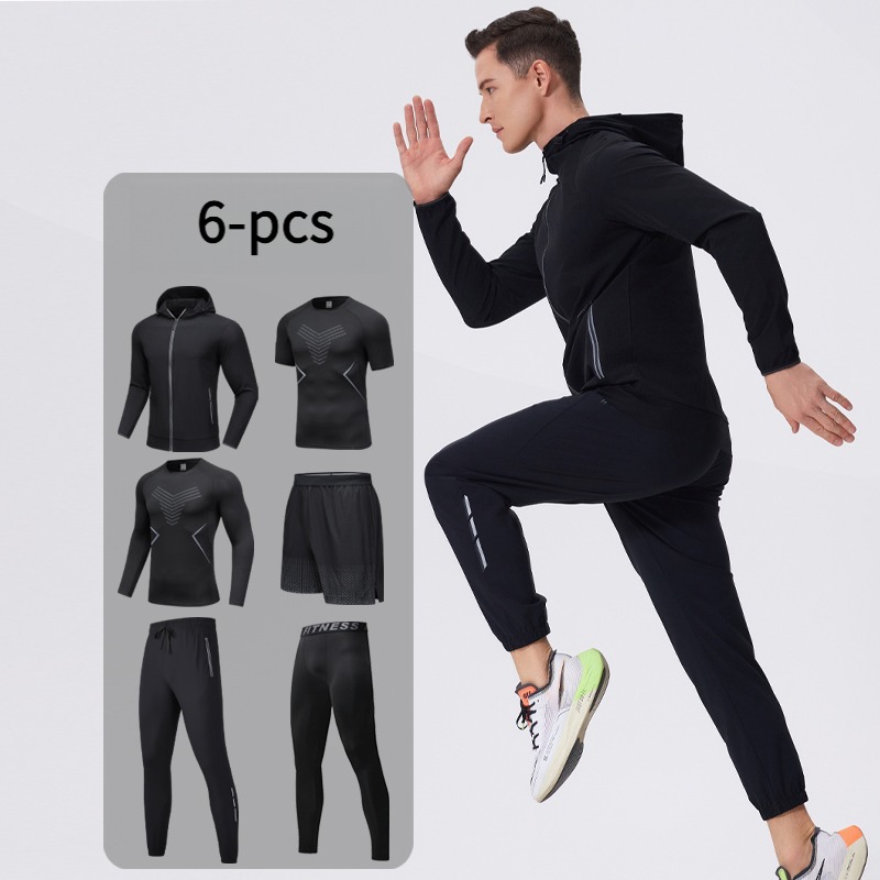 Setelan Olahraga Pria 6 Potong - Cycling Gear Men ulasan dan harga