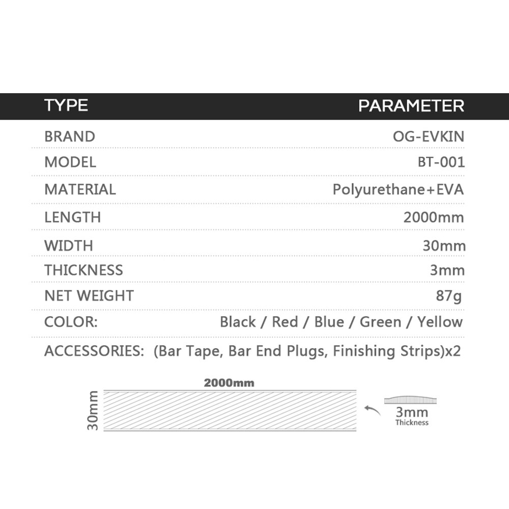 OG-EVKIN pita setang sepeda ja - Bike Handlebar Tape ulasan dan harga
