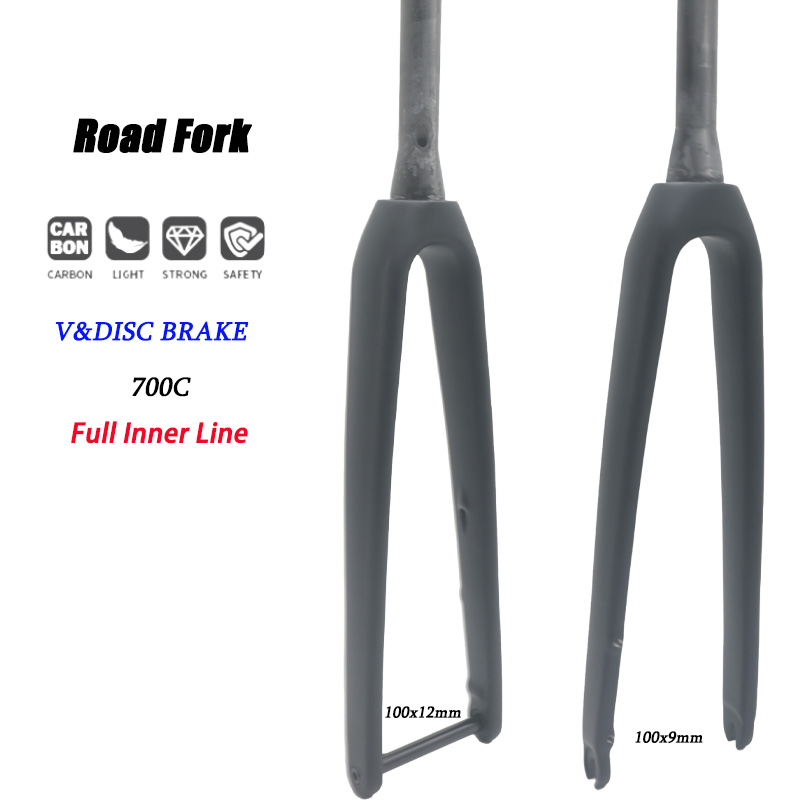 Garpu Sepeda Road Bike Karbon  - Cycling Gear Inches ulasan dan harga