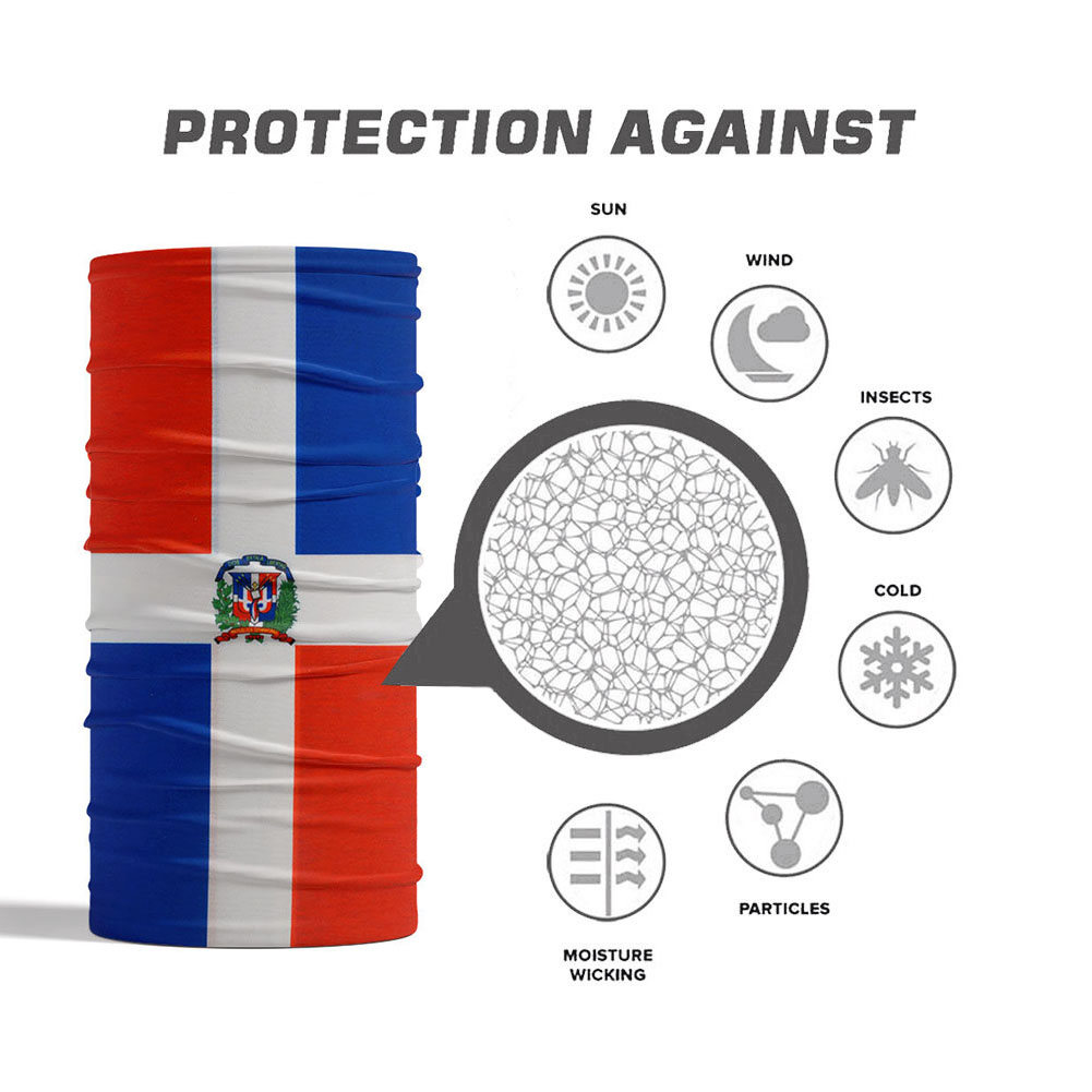 Dominica Bandana bendera nasio - Cycling Gear Men ulasan dan harga