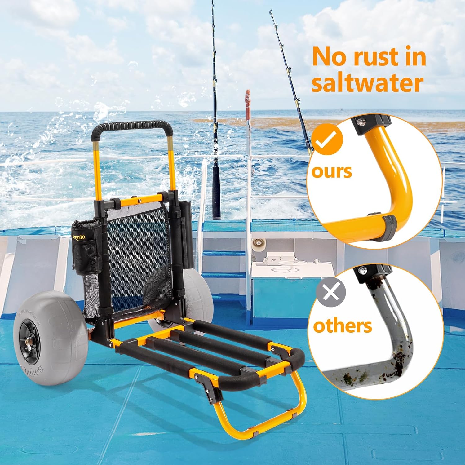Kereta Pantai Bonnlo, Troli Pa - Water Bottle Holder ulasan dan harga