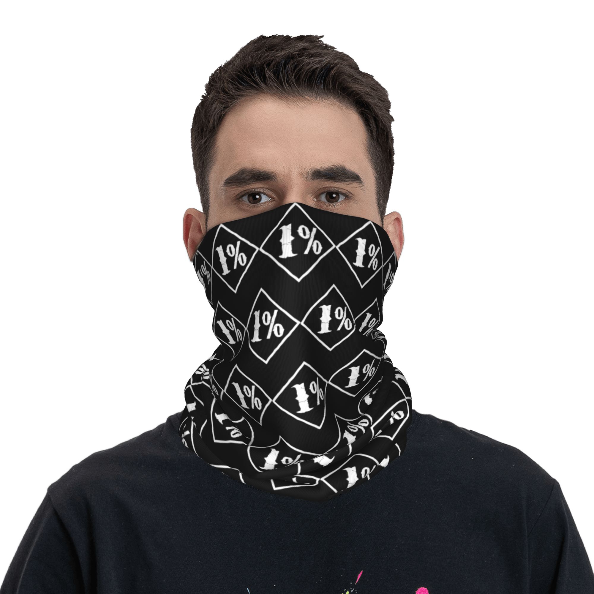 One percenter 1% Bandana Penut - Cycling Face Mask ulasan dan harga