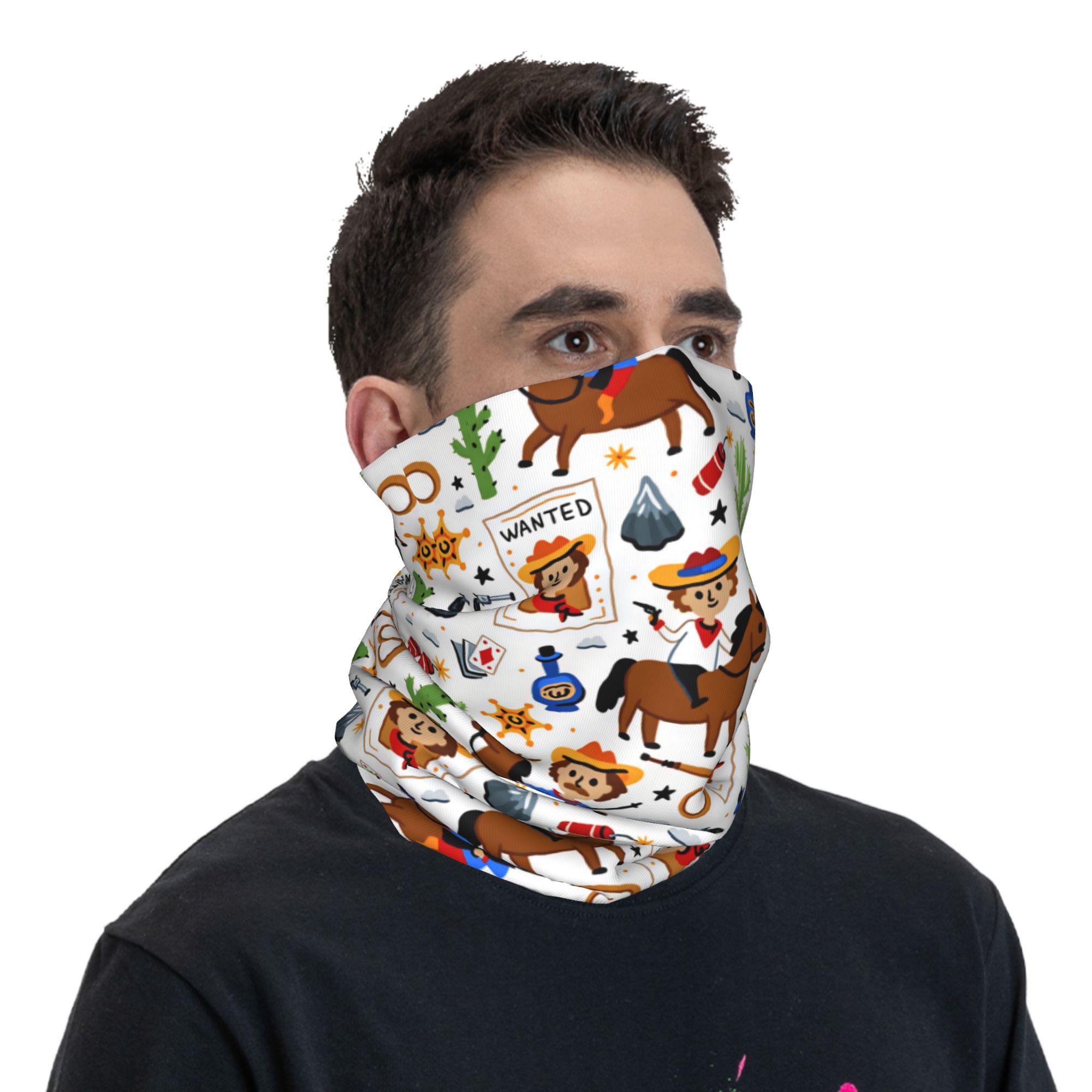 Masker Balaclava Koboi Barat A - Cycling Face Mask ulasan dan harga