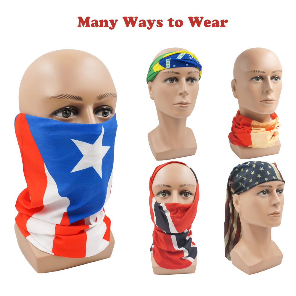 Bandana Bendera Nigeria Pelind - Cycling Gear Men ulasan dan harga