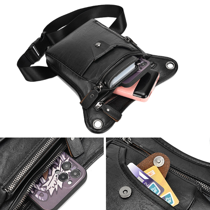 Tas Pinggang Kulit Pu Antik Ta - Vintage Cycling Gear ulasan dan harga