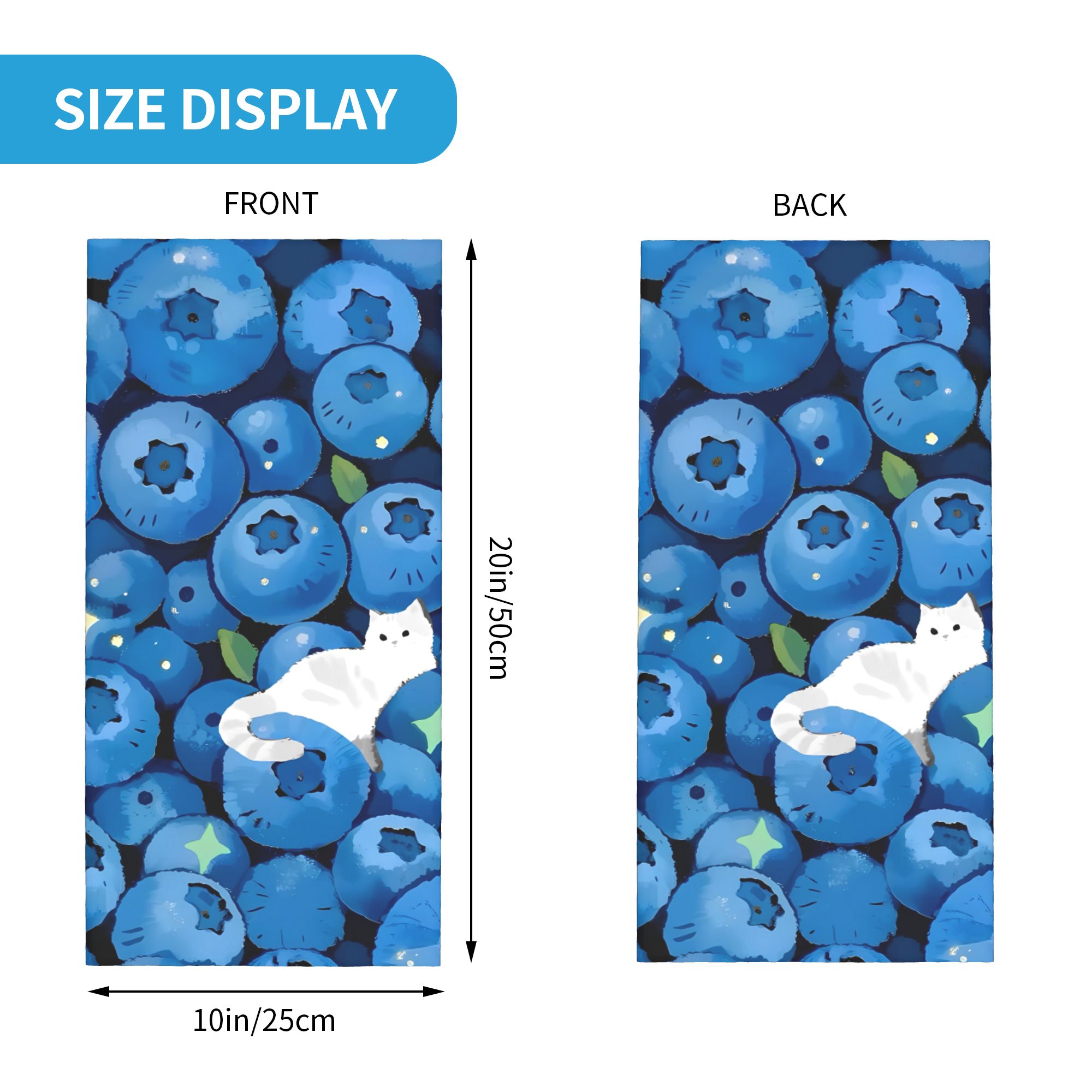 Fruit Print Blueberry dengan K - Cycling Face Mask ulasan dan harga