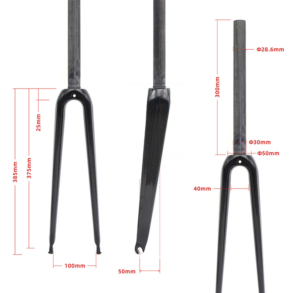 Garpu Depan Sepeda Jalan Raya  - Cycling Gear Inches ulasan dan harga