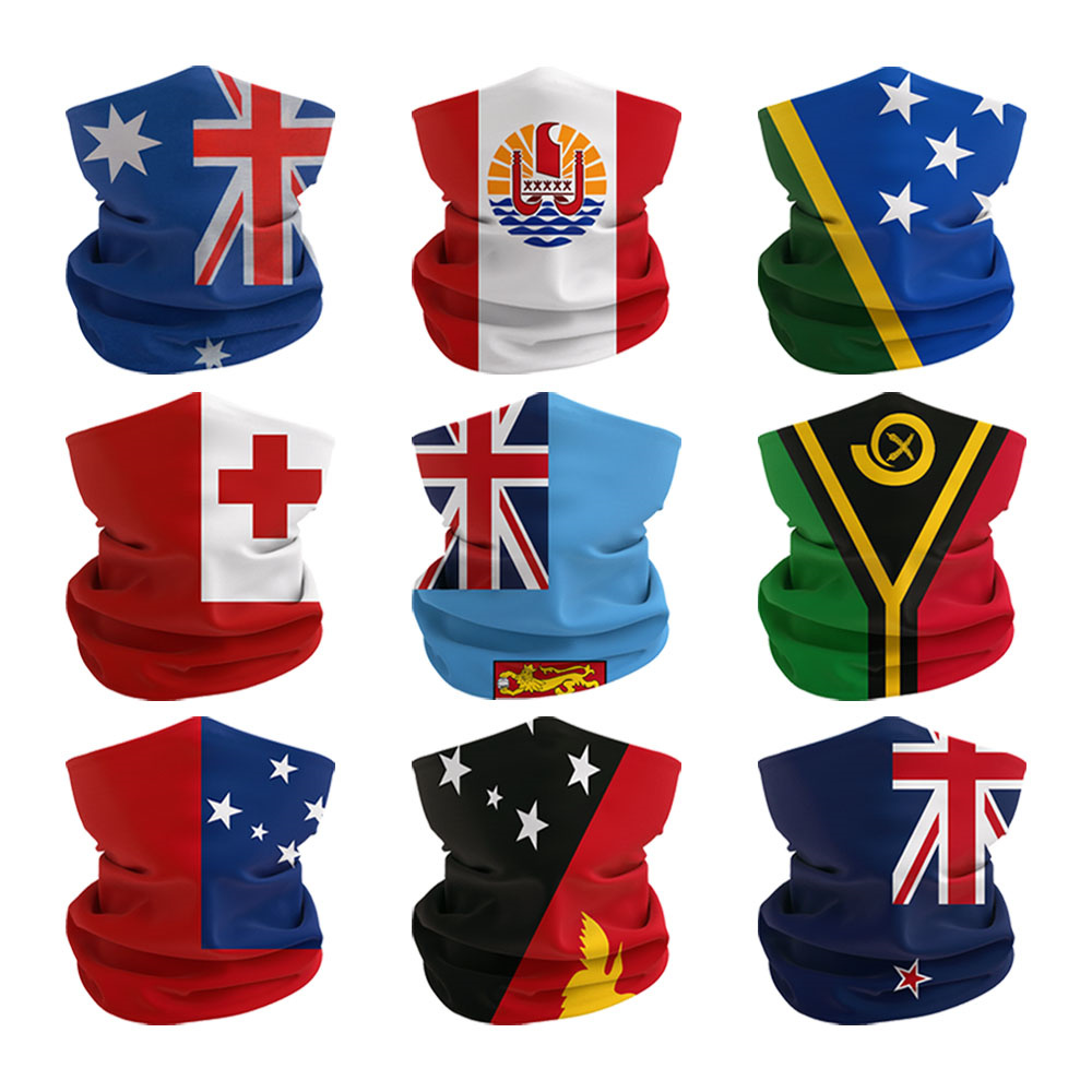 OCEANE Bandana wajah bendera n - Cycling Gear Australia ulasan dan harga