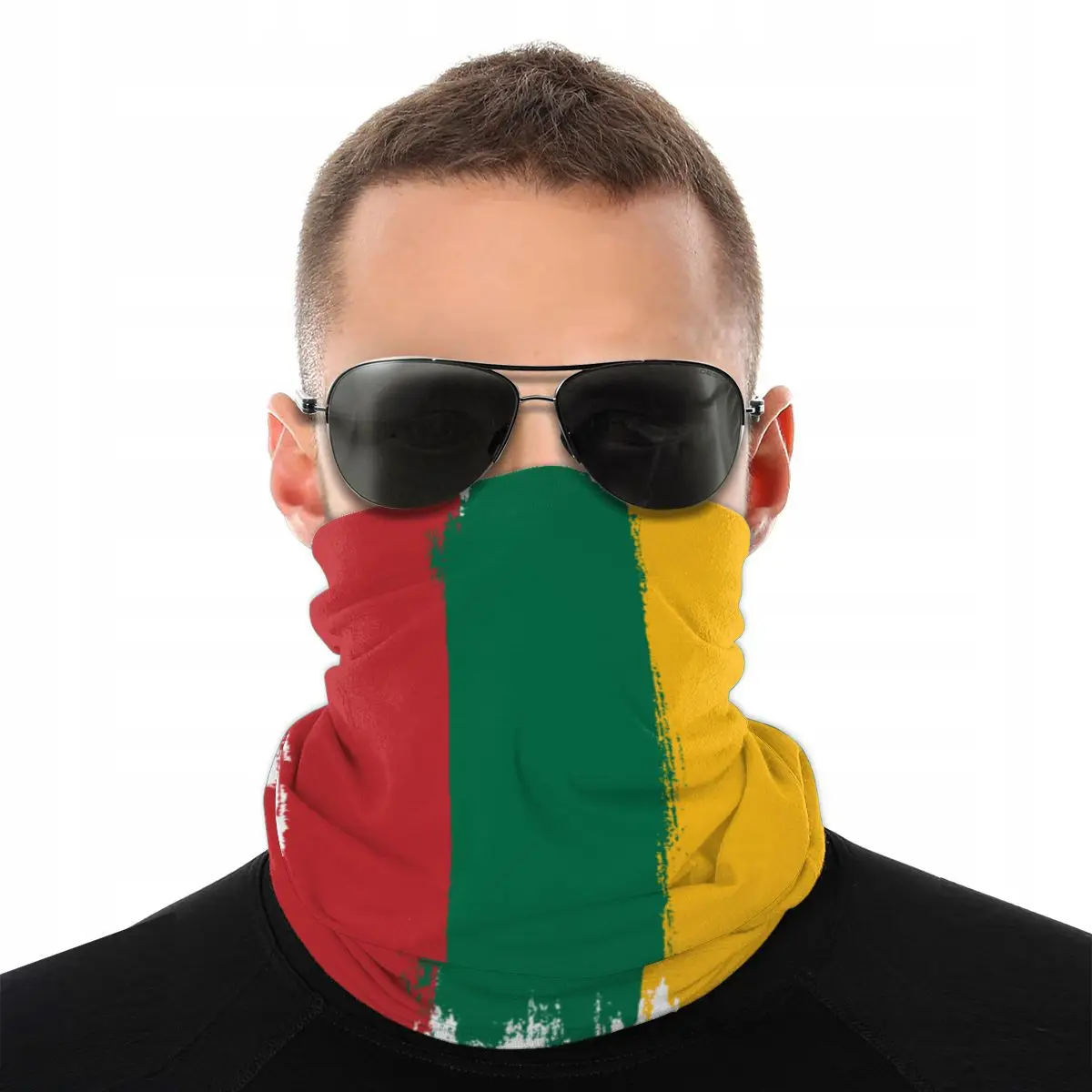 Syal Bendera Lituania Baru Mas - Cycling Face Mask ulasan dan harga